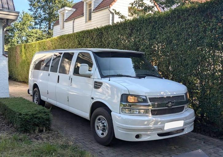 Chevrolet Express 2500 Campervan – 2007 – LPG + Benzine, Caravans en Kamperen, Campers, Particulier, tot en met 2, Buscamper of Camperbus