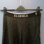 Elias RUmelis maxi rok donker grijs, iets wollig mt S 36421, ., Zo goed als nieuw, Elias RUmelis, Maat 36 (S)