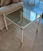 Bijzettafel / sidetable, Ophalen, Zo goed als nieuw, Rechthoekig, Glas