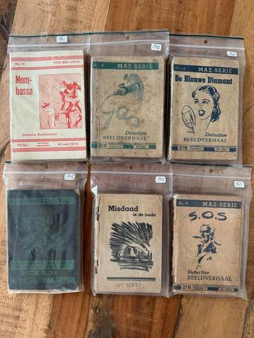 Detective Boekjes Collectie - Dick Bos & Maz Serie beschikbaar voor biedingen