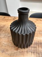 HK Living vaas, Huis en Inrichting, Woonaccessoires | Vazen, Ophalen of Verzenden, Zwart, Aardewerk of Porselein, Minder dan 50 cm