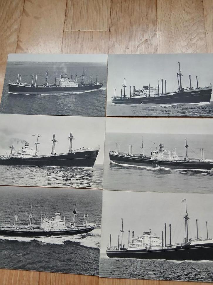 Ansichtkaarten Holland -America Line, Verzamelen, Scheepvaart, Zo goed als nieuw, Kaart, Foto of Prent, Ophalen of Verzenden