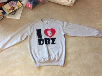 DragonBall Z sweater "I heart DBZ" grijs maat S beschikbaar voor biedingen