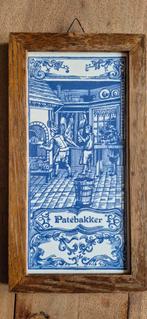 Mosa wandtegel Patebakker Stegeman, Ophalen of Verzenden