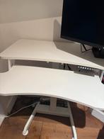 White automatic standing desk, Huis en Inrichting, Bureaus, Ophalen of Verzenden