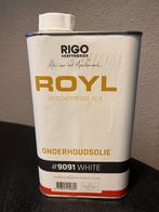 Royl Onderhoudsolie #9091 WHITE - Nieuw!, Doe-het-zelf en Verbouw, Verf, Beits en Lak, Wit, Nieuw, Beits, Ophalen of Verzenden