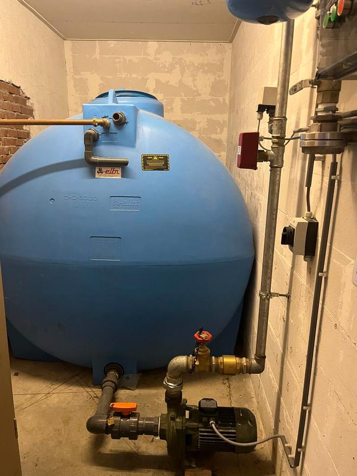 Watertank 5000L - Brandblussysteem, Zakelijke goederen, Machines en Bouw | Pompen en Compressoren, Ophalen
