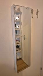 Sieradenkast met spiegel, Ophalen, Zo goed als nieuw, Rechthoekig, 100 tot 150 cm