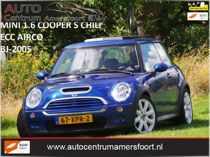 Mini Mini 1.6 Cooper S Chili ( INRUIL MOGELIJK ), Auto's, Mini, Te koop, Cooper S, ABS, Airbags, Airconditioning, Boordcomputer