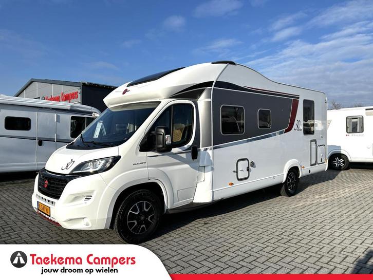 Fiat Bürstner Ixeo Time 734 Queensbed/2018/Euro-6/A, Caravans en Kamperen, Campers, Bedrijf, tot en met 5, Half-integraal, Bürstner