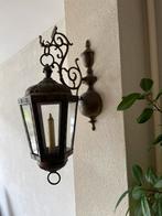 Mooie antieke Wandlamp , messing, Ophalen of Verzenden, Zo goed als nieuw, Overige materialen