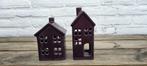 Waxinelicht huisjes, Huis en Inrichting, Woonaccessoires | Kandelaars en Kaarsen, Overige materialen, Nieuw, Ophalen of Verzenden