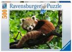 Ravensburger: Schattige rode panda 500 stukjes, Ophalen of Verzenden, 500 t/m 1500 stukjes, Nieuw, Legpuzzel