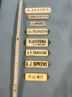 Emaille naambordjes, Ophalen of Verzenden