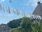 Slinger lapjes bruiloft wit, creme, zandkleurig, Hobby en Vrije tijd, Ophalen, Versiering, Geboorte of Huwelijk