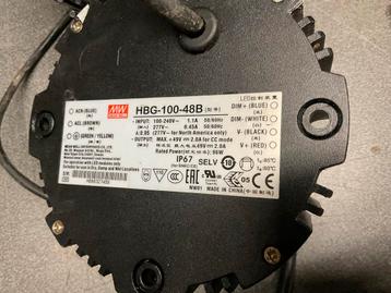 LED Lamp met Driver - HBG-100-48B beschikbaar voor biedingen