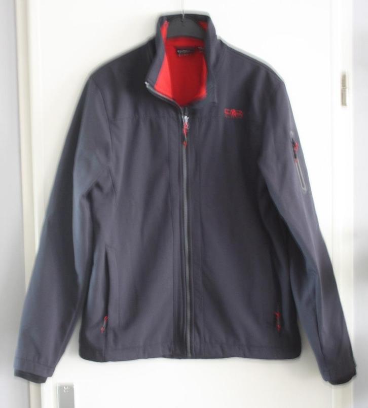 heren  soft shell jas maat 50, Kleding | Heren, Jassen | Winter, Gedragen, Maat 48/50 (M), Zwart, Ophalen of Verzenden