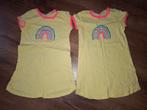 Tweeling meisjes zomer nachthemden maat 110/116, Ophalen of Verzenden, Zo goed als nieuw, Kleding