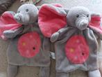 2 Knuffeldoekjes Olifant Nicotoy ZGAN, Kinderen en Baby's, Speelgoed | Knuffels en Pluche, Ophalen of Verzenden, Zo goed als nieuw