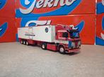Scania 143 koeloplegger J. Bram Tekno, Hobby en Vrije tijd, Modelauto's | 1:50, Ophalen of Verzenden, Nieuw, Bus of Vrachtwagen