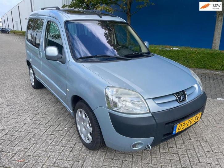 Peugeot Partner MPV 1.6-16V Zenith 4 - Airco. Pano, Trekhaak, Auto's, Peugeot, Bedrijf, Te koop, Partner, ABS, Airbags, Boordcomputer