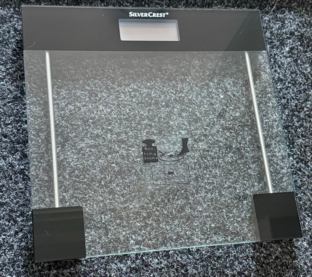 Silver Crest Personenweegschaal - Max 180kg, Witgoed en Apparatuur, Weegschalen, Ophalen, 1 tot 500 gram, 100 kg of meer, Personenweegschaal