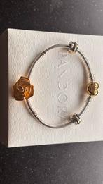 Pandora armband met bedels, Ophalen of Verzenden, Zo goed als nieuw, Zilver