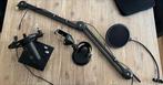 Blue Yeti Blackout Microfoon Set, Muziek en Instrumenten, Microfoons, Ophalen, Zo goed als nieuw, Studiomicrofoon