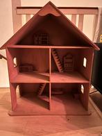 Houten poppenhuis, Kinderen en Baby's, Speelgoed | Poppenhuizen, Ophalen, Gebruikt, Poppenhuis