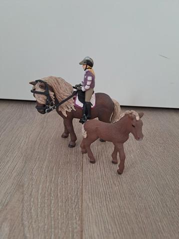 Schleich set met ruiter beschikbaar voor biedingen