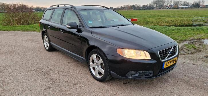 Volvo V70 2.5 T 147KW 2009 Zwart, Auto's, Volvo, Particulier, V70, ABS, Airbags, Airconditioning, Bluetooth, Centrale vergrendeling