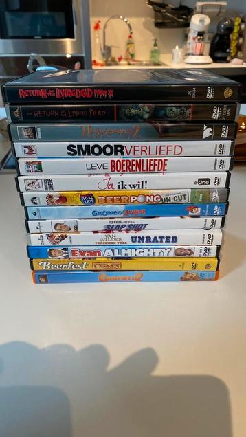 Dvd verzameling: diverse titels en genres (13 stuks) beschikbaar voor biedingen