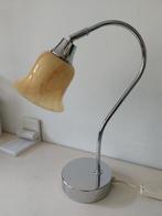 Vintage Ikea schemerlamp draai kantel armatuur, Ophalen, Zo goed als nieuw, Glas, Minder dan 50 cm