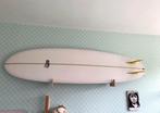 Surfboard 7’4” twin fin, wegener (the wegg), Ophalen, Zo goed als nieuw, Funboard, Met vinnen