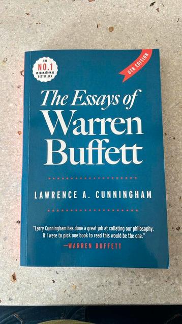 Te koop: The Essays of Warren Buffett – 8e editie (Eng) beschikbaar voor biedingen