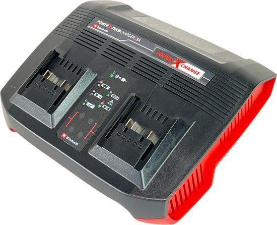 Einhell DUO-lader - Power X-Change - 18 V, Nieuw, Ophalen of Verzenden, Www.loods56.nl, X