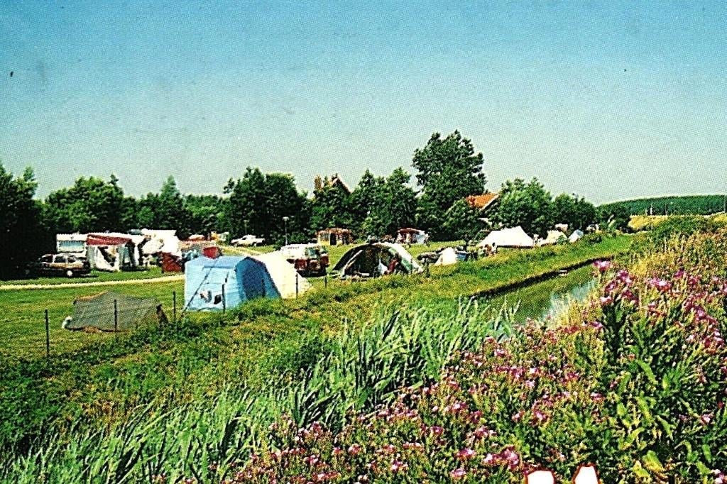 78384 Wolphaartsdijk ZL 1972 camping de Veerhoeve Gelopen, Ophalen of Verzenden, 1960 tot 1980, Gelopen, Zeeland