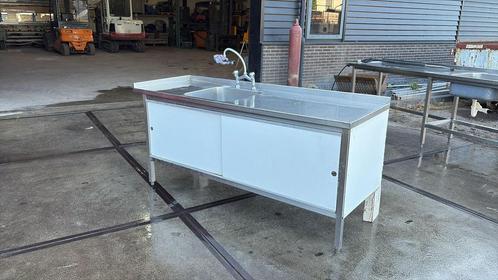 RVS wastrog spoelbak wasbak keuken, Tuin en Terras, Buitenkeukens, Gas, Ophalen of Verzenden