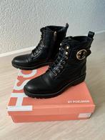 Dames enkellaars biker boots zwart maat 39 zgan Poelman, Lage of Enkellaarzen, Posh By Poelman, Ophalen of Verzenden, Zo goed als nieuw