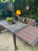 Ikea Applaro tuintafel en twee stoelen, Tuin en Terras, Tuinsets en Loungesets, Ophalen, Gebruikt, Tuinset, Hout