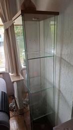 vitrine kast, Huis en Inrichting, Stoffering | Vloerbedekking, Ophalen, Gebruikt, 25 tot 50 m², Laminaat
