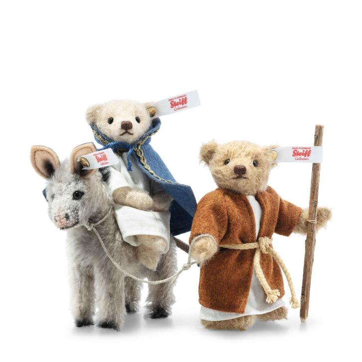 Steiff Kerstset 2021 EAN 007057, Verzamelen, Beren en Cherished Teddies, Nieuw, Overige typen, Steiff, Ophalen of Verzenden