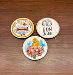Blond Amsterdam petit four bordjes, Ophalen, Aardewerk, Blond Amsterdam, Bord(en)