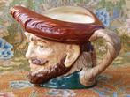Drake mooie grote oude Engelse Toby jug van Royal Doulton., Ophalen of Verzenden