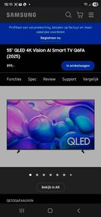 Samsung smart tv met garantie, Ophalen of Verzenden, Zo goed als nieuw