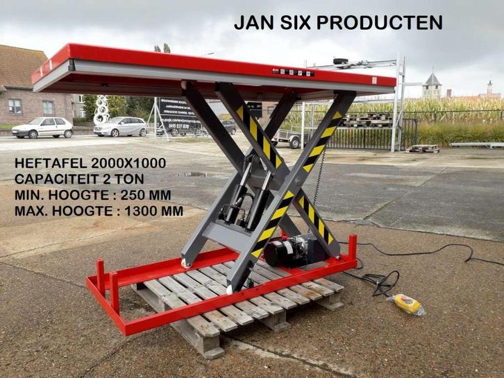 HEFTAFEL / LASTAFEL AFMETINGEN 2000 x 1000 : 2050 €, Doe-het-zelf en Verbouw, Gereedschap | Lasapparaten, Nieuw, Overige typen