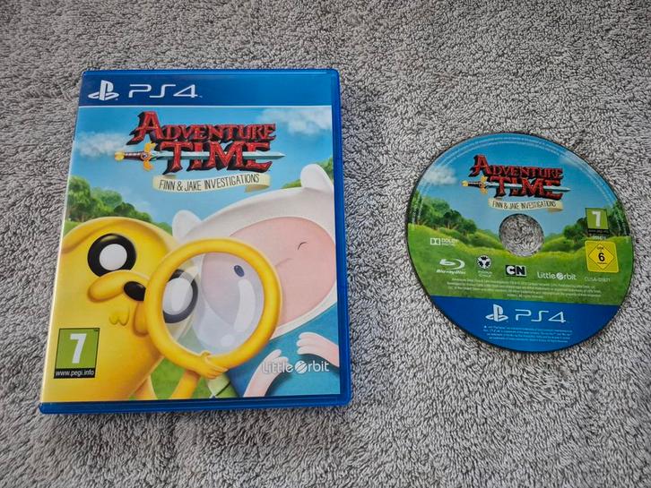 ADVENTURE TIME FINN & JAKE INVESTIGATIONS | PS4, Spelcomputers en Games, Games | Sony PlayStation 4, Zo goed als nieuw, 3 spelers of meer