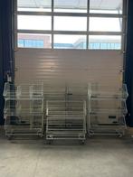 5 verrijdbare draadmand-karren (4x 3-delig, 1x 2-delig), Ophalen