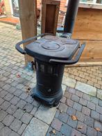 Houtkachel met kachelpijp, Huis en Inrichting, Kachels, Ophalen, Gebruikt, Hout, Houtkachel