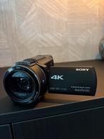 Sony FDR AX53 Handycam + Cameratas + Microfoon, Ophalen of Verzenden, Zo goed als nieuw, Sony, 20x of meer